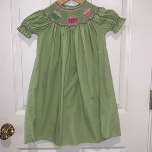 Cupcake smocked dress